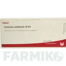 ФУНИКУЛЮС УМБИЛИКАЛИС (FUNICULUS UMBILICALIS) D 4 ампулы 10x1 мл - Гомеопатия WALA HEILMITTEL