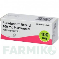 ФУРАДАНТИН (FURADANTIN) капсулы 50 шт - Нитрофурантоин AMDIPHARM