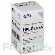 ФУРЕЗИС (FURESIS) таблетки 100 шт - Фуросемид, Триамтерен ORION