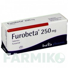 ФУРОБЕТА (FUROBETA) 250 таблетки 20 шт - Фуросемід BETAPHARM