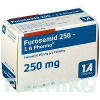 ФУРОСЕМІД (FUROSEMID) 250 таблетки 20 шт - Фуросемід 1 A PHARMA