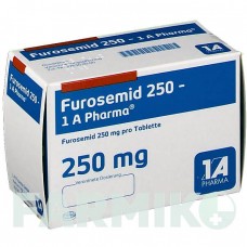 ФУРОСЕМІД (FUROSEMID) 250 таблетки 50 шт - Фуросемід 1 A PHARMA