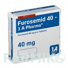 ФУРОСЕМІД (FUROSEMID) 40 таблетки 20 шт - Фуросемід 1 A PHARMA