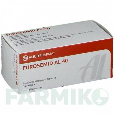 ФУРОСЕМІД (FUROSEMID) 40 таблетки 100 шт - Фуросемід ALIUD PHARMA