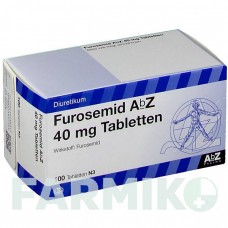 ФУРОСЕМИД (FUROSEMID) 40 мг таблетки 100 шт - Фуросемид ABZ PHARMA