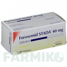 ФУРОСЕМІД (FUROSEMID) 40 мг таблетки 100 шт - Фуросемід STADAPHARM