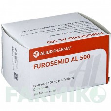ФУРОСЕМІД (FUROSEMID) 500 таблетки 100 шт - Фуросемід ALIUD PHARMA