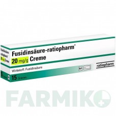 ФУЗИДИНСАУР (FUSIDINSAURE) 20 мг/г крем 15 г - Фузидова кислота RATIOPHARM