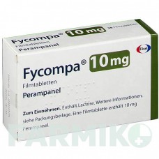 ФАЙКОМПА (FYCOMPA) 10 мг таблетки 28 шт - Перампанель EISAI