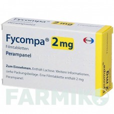 ФАЙКОМПА (FYCOMPA) 2 мг таблетки 7 шт - Перампанель EISAI