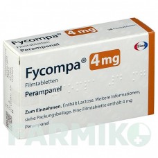 ФАЙКОМПА (FYCOMPA) 4 мг таблетки 28 шт - Перампанель EISAI