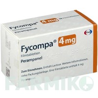 ФАЙКОМПА (FYCOMPA) 4 мг таблетки 98 шт - Перампанель EISAI