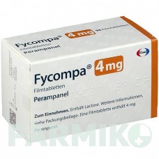 ФАЙКОМПА (FYCOMPA) 4 мг таблетки 98 шт - Перампанель EISAI