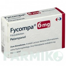 ФАЙКОМПА (FYCOMPA) 6 мг таблетки 28 шт - Перампанель EISAI