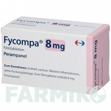 ФАЙКОМПА (FYCOMPA) 8 мг таблетки 98 шт - Перампанель EISAI