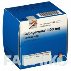 ГАБАГАММА (GABAGAMMA) 300 мг капсулы 100 шт - Габапентин AAA - PHARMA