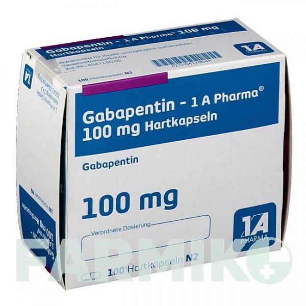 ГАБАПЕНТИН (GABAPENTIN) 100 мг капсули 100 шт - Габапентин 1 A PHARMA