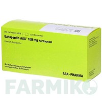 ГАБАПЕНТИН (GABAPENTIN) 100 мг капсулы 200 шт - Габапентин AAA - PHARMA