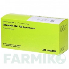 ГАБАПЕНТИН (GABAPENTIN) 100 мг капсули 200 шт - Габапентин AAA - PHARMA