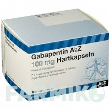 ГАБАПЕНТИН (GABAPENTIN) 100 мг капсулы 100 шт - Габапентин ABZ PHARMA
