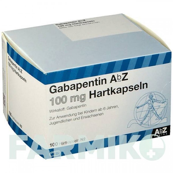 ГАБАПЕНТИН (GABAPENTIN) 100 мг капсули 100 шт - Габапентин ABZ PHARMA