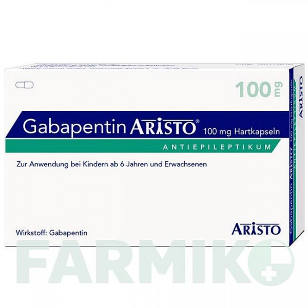 ГАБАПЕНТИН (GABAPENTIN) 100 мг капсулы 50 шт - Габапентин ARISTO PHARMA