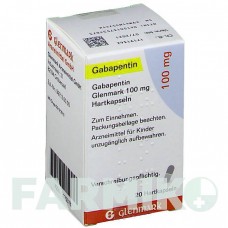 ГАБАПЕНТИН (GABAPENTIN) 100 мг капсули 20 шт - Габапентин GLENMARK