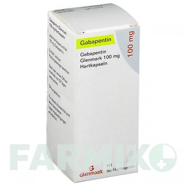 ГАБАПЕНТИН (GABAPENTIN) 100 мг капсули 50 шт - Габапентин GLENMARK