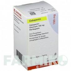 ГАБАПЕНТИН (GABAPENTIN) 100 мг капсули 100 шт - Габапентин GLENMARK