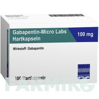 ГАБАПЕНТИН (GABAPENTIN) 100 мг капсули 100 шт - Габапентин MICRO LABS