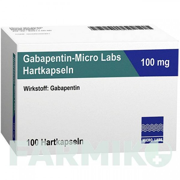 ГАБАПЕНТИН (GABAPENTIN) 100 мг капсулы 100 шт - Габапентин MICRO LABS