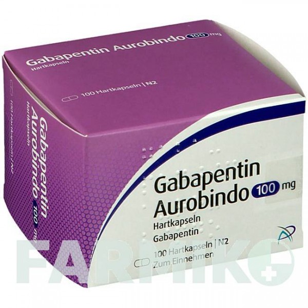 ГАБАПЕНТИН (GABAPENTIN) 100 мг капсулы 100 шт - Габапентин PUREN PHARMA