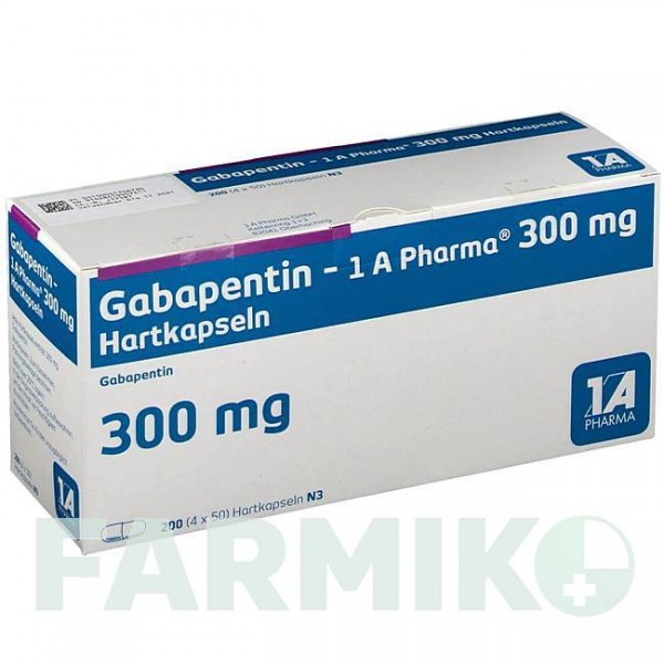 ГАБАПЕНТИН (GABAPENTIN) 300 мг капсули 200 шт - Габапентин 1 A PHARMA