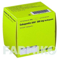 ГАБАПЕНТИН (GABAPENTIN) 300 мг капсулы 100 шт - Габапентин AAA - PHARMA