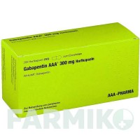 ГАБАПЕНТИН (GABAPENTIN) 300 мг капсулы 200 шт - Габапентин AAA - PHARMA