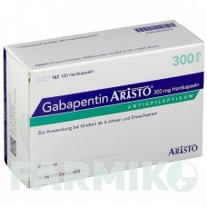 ГАБАПЕНТИН (GABAPENTIN) 300 мг капсулы 100 шт - Габапентин ARISTO PHARMA