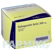 ГАБАПЕНТИН (GABAPENTIN) 300 мг капсулы 100 шт - Габапентин BETAPHARM