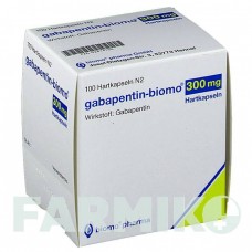 ГАБАПЕНТИН (GABAPENTIN) 300 мг капсулы 100 шт - Габапентин BIOMO PHARMA