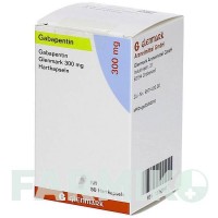 ГАБАПЕНТИН (GABAPENTIN) 300 мг капсули 50 шт - Габапентин GLENMARK