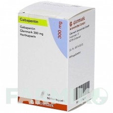 ГАБАПЕНТИН (GABAPENTIN) 300 мг капсули 50 шт - Габапентин GLENMARK