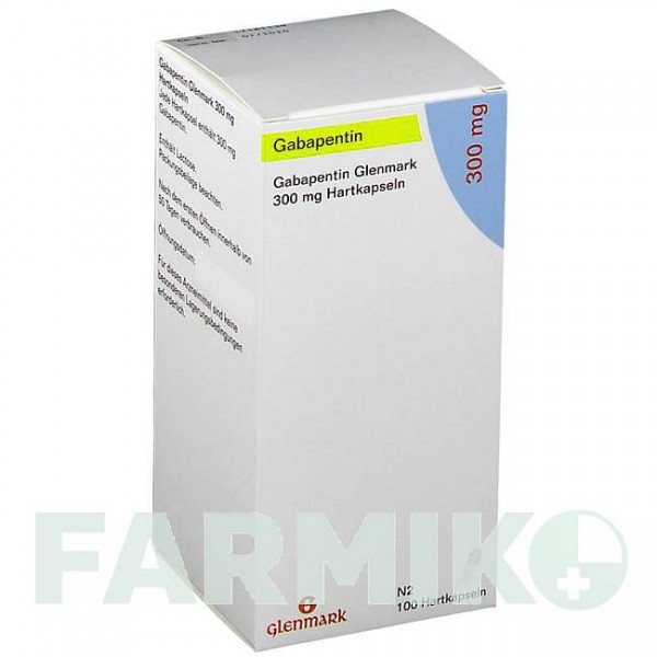 ГАБАПЕНТИН (GABAPENTIN) 300 мг капсули 100 шт - Габапентин GLENMARK
