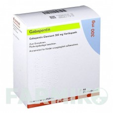 ГАБАПЕНТИН (GABAPENTIN) 300 мг капсулы 200 шт - Габапентин GLENMARK