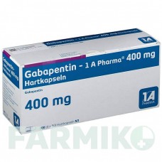 ГАБАПЕНТИН (GABAPENTIN) 400 мг капсули 200 шт - Габапентин 1 A PHARMA