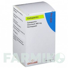 ГАБАПЕНТИН (GABAPENTIN) 400 мг капсулы 50 шт - Габапентин GLENMARK