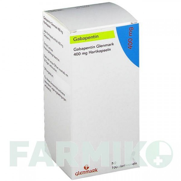 ГАБАПЕНТИН (GABAPENTIN) 400 мг капсулы 100 шт - Габапентин GLENMARK