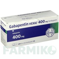 ГАБАПЕНТИН (GABAPENTIN) 400 мг капсулы 2x100 шт - Габапентин HEXAL