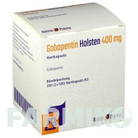 ГАБАПЕНТИН (GABAPENTIN) 400 мг капсулы 100 шт - Габапентин HOLSTEN PHARMA