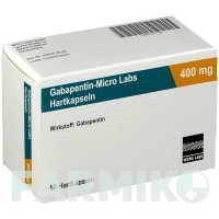 ГАБАПЕНТИН (GABAPENTIN) 400 мг капсули 50 шт - Габапентин MICRO LABS