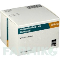 ГАБАПЕНТИН (GABAPENTIN) 400 мг капсули 100 шт - Габапентин MICRO LABS