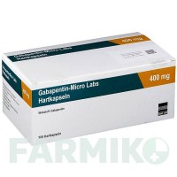 ГАБАПЕНТИН (GABAPENTIN) 400 мг капсули 200 шт - Габапентин MICRO LABS